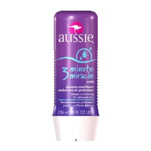 Aussie Moist Treatments Deeeeep 3 Minute Miracle Conditioner, 8-Ounce Bottles (Pack of 4)  $11.01