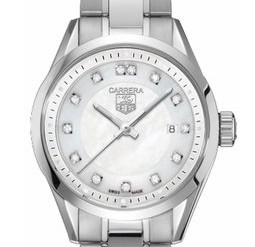 豪雅TAG Heuer卡莱拉钻石系列女式腕表（WV1411.BA0793）  $2,018.98 