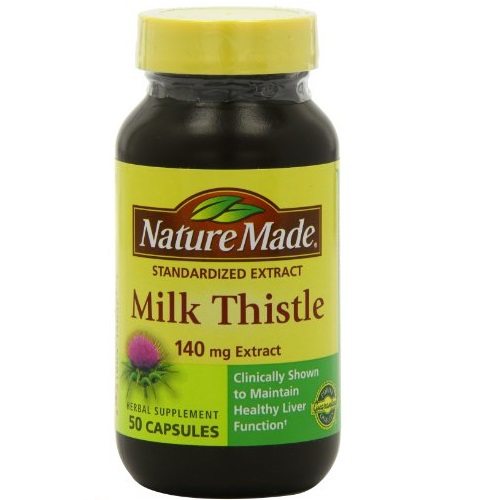 Nature Made Milk Thistle Standard Extract, 140mg, 50-Count, only $3.64, free shipping after clipping coupon and using SS