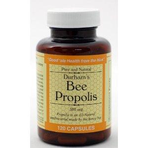 Durham's Bee Propolis 500mg 120 Capsules, only $17.95