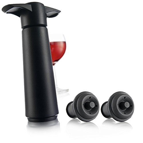 Vacu Vin 981460 Wine Saver Vacuum Wine Pump with 2 Stoppers, only$7.20