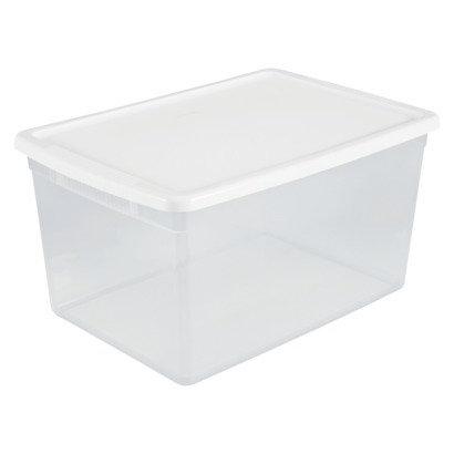 Today Only! Sterilite 66-qt. ClearView Storage Box $50.99 + Free Shipping 
