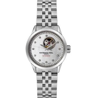 蕾蒙威(Raymond Weil)自由騎士女款自動機械腕錶  $640