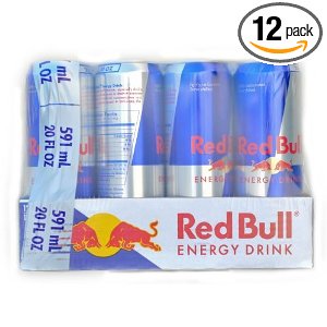 Red Bull Energy Drink, 20-Ounce (Pack of 12) $26.66