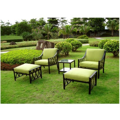 Today Only! 5-Piece Metal Patio Furniture Set $300 + Free Shipping