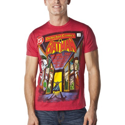 Today Only! Men's Graphic T-Shirts for $8 + free shipping: Batman, Run DMC, more