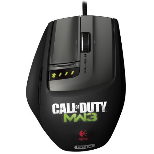 Logitech G9X Gaming Mouse Call of Duty: MW3 Edition $37.99