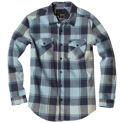 Rip Curl Boys 8-20 Pioneer Long Sleeve Flannel Shirt  $9.07