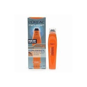 L'Oreal Paris Men's Expert Hydra-Energetic Ice Cold Eye Roller, 0.33-Fluid Ounce $6.75