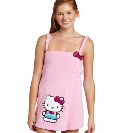Hello Kitty弔帶浴巾裙  $12.4