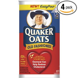 Quaker Oatmeal Old Fashioned Oats, 42-Ounce (Pack of 4) $12.17