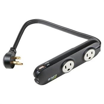 Monster Digital 3-Outlet & USB Port Power Strip $9.99 + Free Shipping