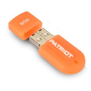 Patriot X-Porter Mini 8 GB USB 2.0 Flash Drive PSF8GMUSB $7.99