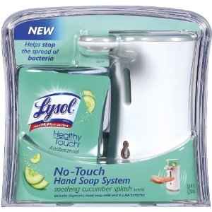 Lysol Healthy Touch No-Touch Hand Soap System Starter Kit, White 1 kit (251 ml)$7.97