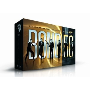 Bond 50: The Complete 22 Film Collection [Blu-ray]  $108.99(64% off) 