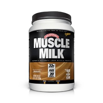 CytoSport Muscle Milk 增肌乳清蛋白 (2磅裝，巧克力牛奶口味)  $18.30