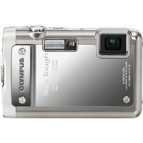 Olympus Stylus Tough 8010 14MP Digital Camera with 5x Wide Angle Zoom and 2.7 inch LCD (Silver)  $139.99