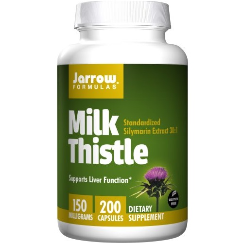 Jarrow Formulas Milk Thistle (Standardized Silymarin Extract 30:1) $13.20, free shipping