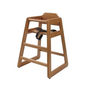 Lipper International 516 嬰兒高腳木椅  $40.94 