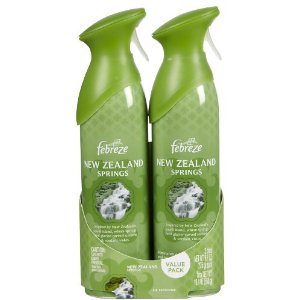Febreze Air Effects New Zealand Springs, 2-Can Pack $4.44