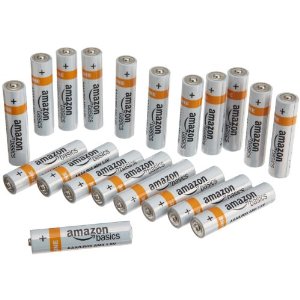AmazonBasics Alkaline Batteries (Pack of 20)   $5.45