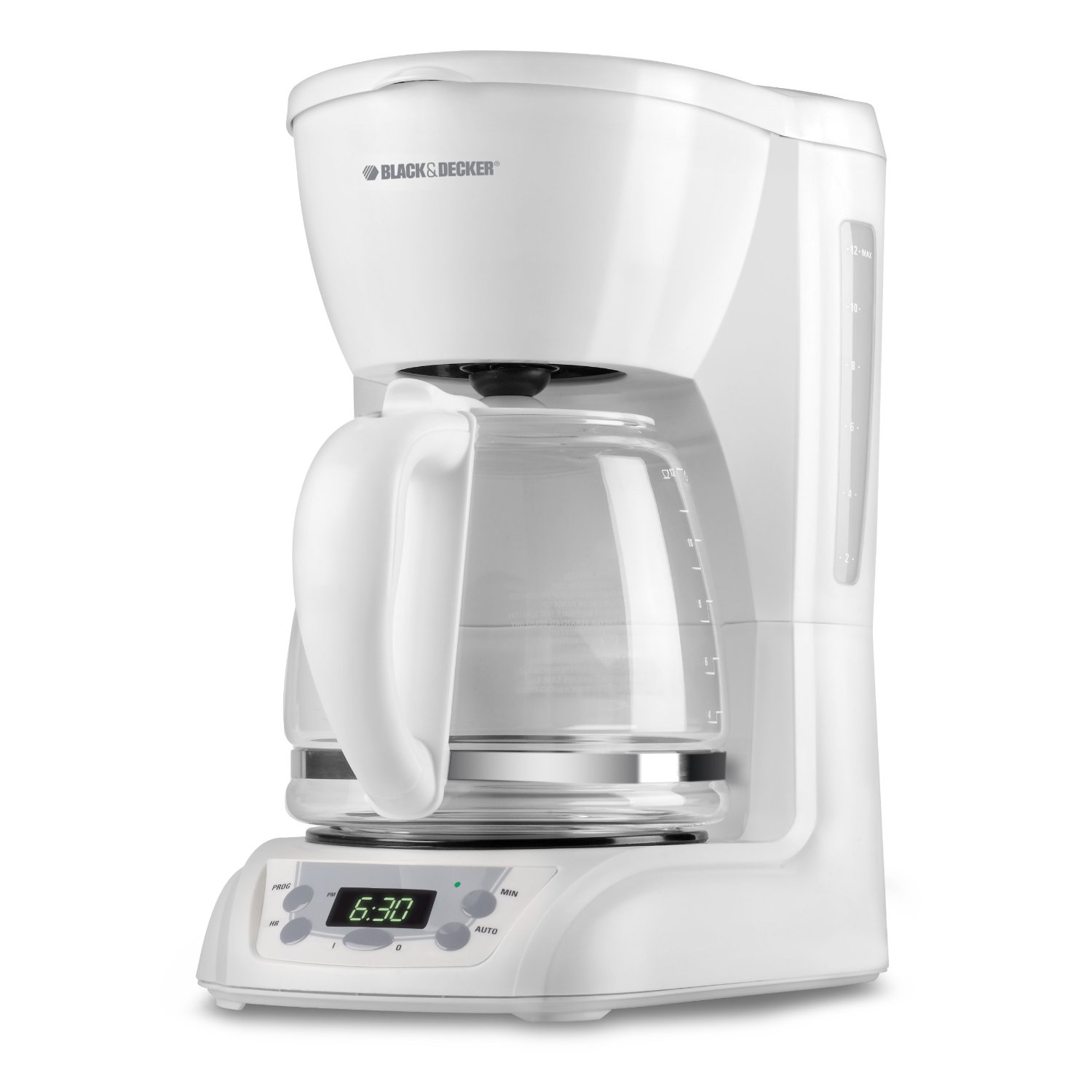 Black & Decker DLX1050 12-Cup Programmable Coffeemaker with Glass Carafe$14.88