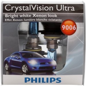Philips 9006 CrystalVision Ultra Headlight Bulbs (Low-Beam), Pack of 2 $18.43 after rebate