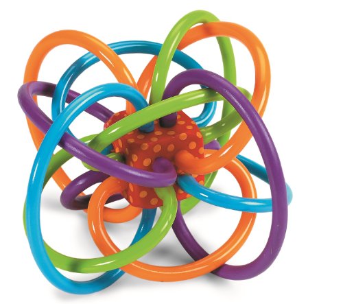 Manhattan Toy Winkel Rattle and Sensory Teether Activity Toy, only $9.99