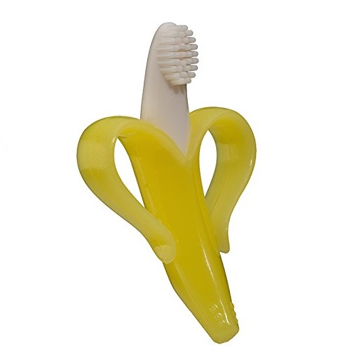 Baby Banana Bendable Training Toothbrush, only $6.47 