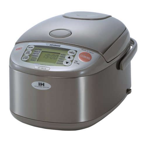 Zojirushi NP-HBC10 5-1/2-Cup Rice Cooker and Warmer with Induction Heating System, Stainless Steel, only $231.17, free shipping