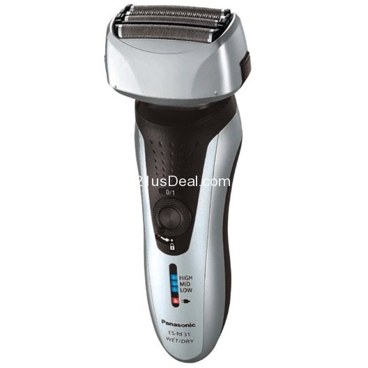 Panasonic ES-RF31-S Men's 4-Blade (Arc 4) Wet or Dry Rechargeable Electric Shaver with Nanotech Blades, Silver$52.99, free shipping