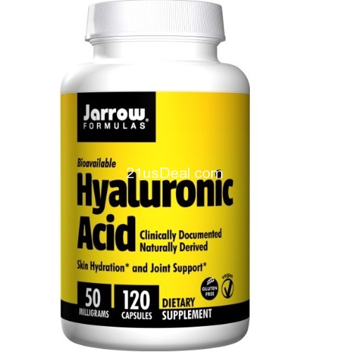 Jarrow Formulas Hyaluronic Acid, Skin Hydration, 120 Veggie Caps, only  $14.04, free shipping