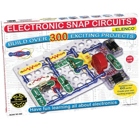 史低价！超赞！培养科学家从小抓起！Snap Circuits SC-300 电路板玩具，原价$66.99，现仅售$27.29