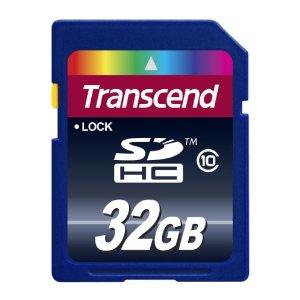 Transcend 32 GB Class SDHC 10 Flash Memory Card TS32GSDHC10E, only $12.99
