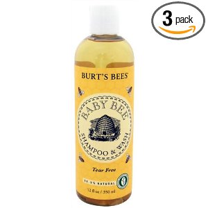 史低價！Burt's Bees 寶寶無淚配方洗髮沐浴露 350ml/瓶 共3瓶，原價$26.97，現點擊coupon后僅售$15.58，免運費