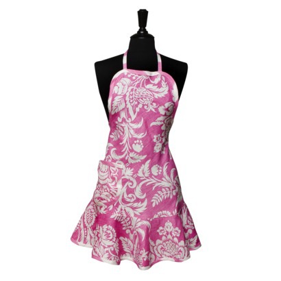 Cypress Home Felicia 粉紅色印花圍裙  $13.99