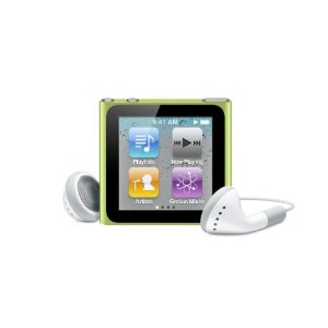 绿色款引领最低价！苹果 Apple iPod nano 8 GB MP3播放器  (第六代最新发布版) $114.99