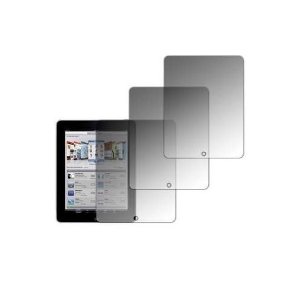3 Pack of Premium Crystal Clear Screen Protectors for Apple iPad $2.00
