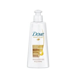 Dove Nutritive Therapy, Nourishing Oil Care Leave In Smoothing Cream, 4 Ounce (Pack of 2) $9.62