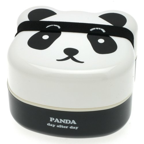 Kotobuki 280-129 2-Tiered Bento Box, Panda Face $15.99 (Save 41%) 