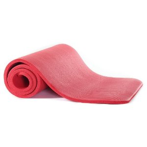 ProSource Premium 1/2-Inch Extra Thick 71-Inch Long High Density Exercise Yoga Mat with Comfort Foam and Carrying Case $11.99
