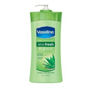 Vaseline 天然蘆薈潤膚乳（3瓶裝，每瓶20.3盎司）  $11.92