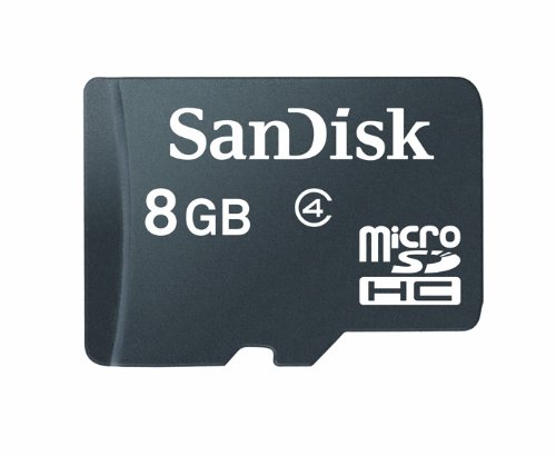 SanDisk microSDHC 8GB快閃記憶體卡  $4.57免運費