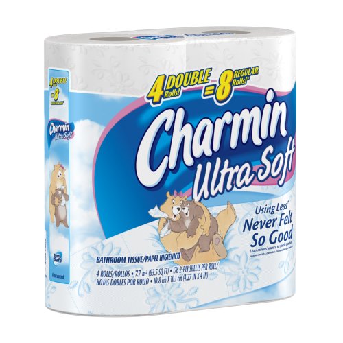 Charmin Ultra Soft, Double Rolls 40 Total Rolls $20.29 + Free Shipping