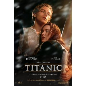 Titanic (Blu-ray 3D / Blu-ray / Digital Copy + UltraViolet Digital Copy) $19.99