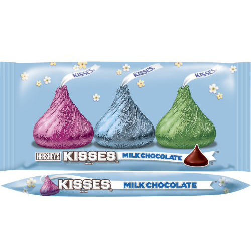 Hershey's Easter Milk Chocolate Kisses, 11-Ounce Packages (Pack of 4)  $7.38