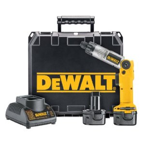 DEWALT DW920K-2 1/4-Inch 7.2-Volt Cordless Two-Position Screwdriver Kit $35.99