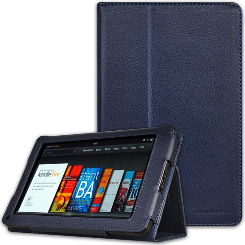 又降！CaseCrown 亚马逊Kindle Fire平板电脑保护壳（蓝色）$2.99