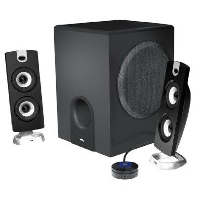 Cyber Acoustics 30 Watt Powered Speakers with Subwoofer for PC and Gaming Systems $29.99