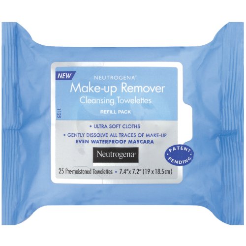 Neutrogena Makeup Remover Cleansing Towelettes, Refill Pack, 25 Count, only $4.47